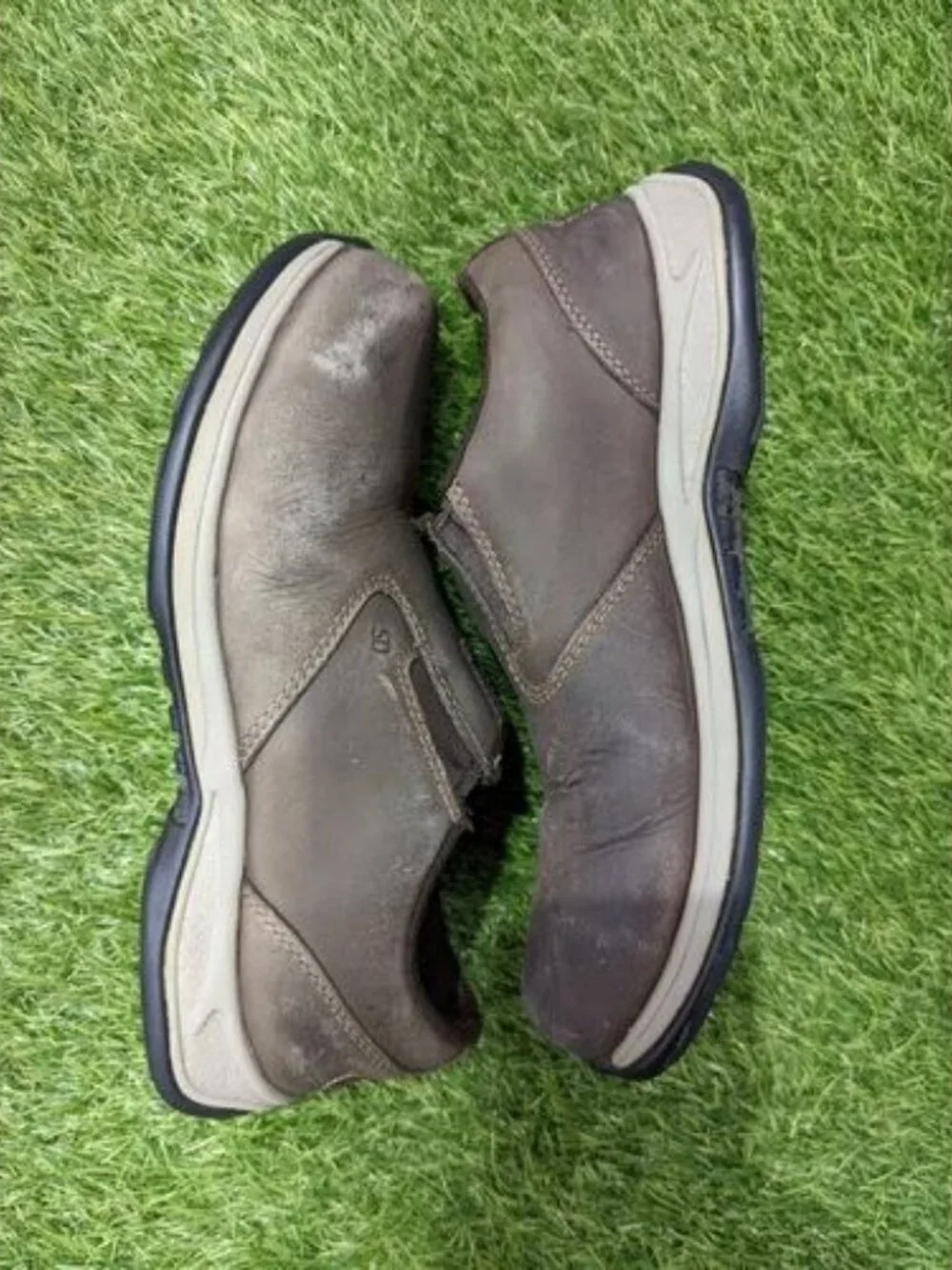 Red Wing Comfort Pro Nutmeg Oxford Slip on Work Shoe Women's Size 8 Keen Insoles
